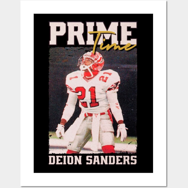 Retro Deion Prime Time III Wall Art by Marc Graphic